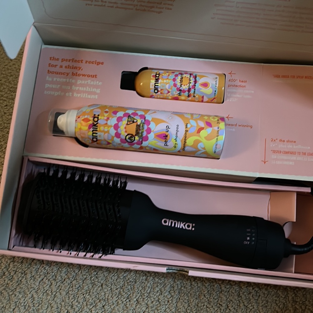 Amika hair blow dryer set